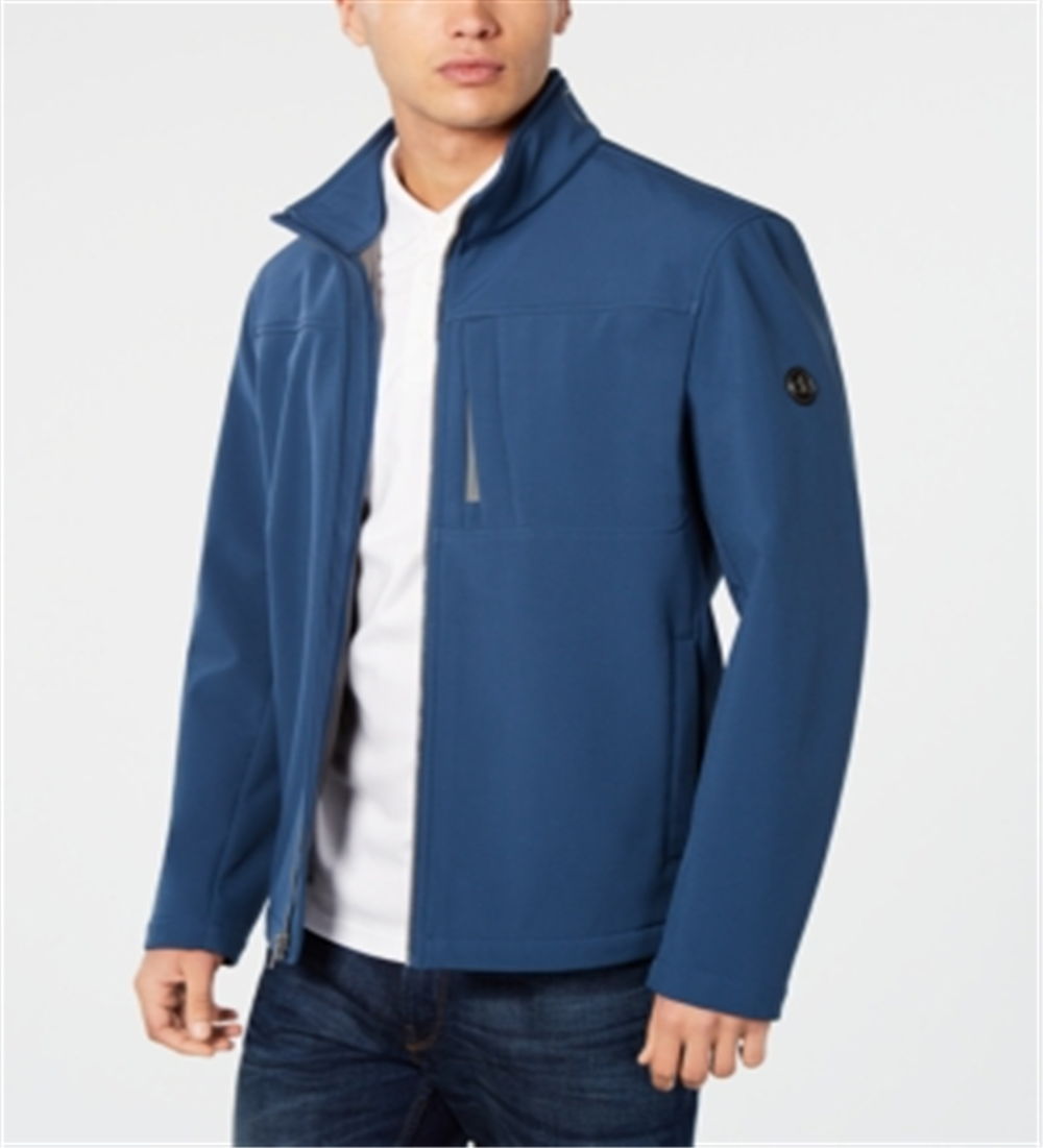 Casaco Calvin Klein Masculino com Zíper Azul Tamanho XX-G