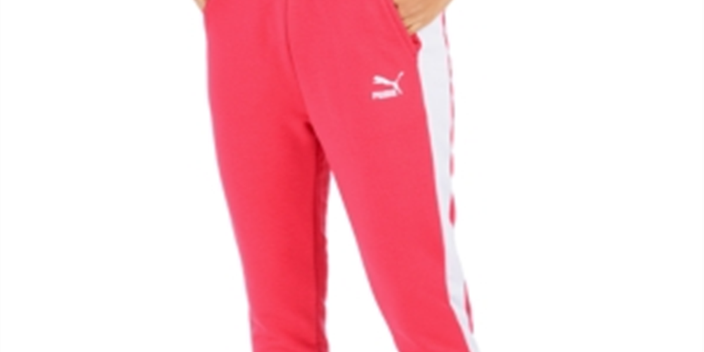 Calça Puma Classics Track Feminina Rosa Tamanho P