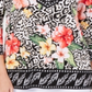 Túnica feminina com decote em V e detalhes em menta, tamanho XS, da coleção JM