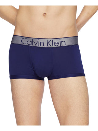 Calvin Klein Masculino Cintura Baixa Calção Diário Azul Tamanho Grande