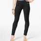 Calça skinny feminina INC International Concepts com bolso e zíper, preta, tamanho 8, pequena