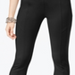 Calça skinny feminina INC International Concepts com bolso e zíper, preta, tamanho 8, pequena