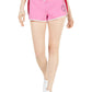 Shorts femininos Juicy Couture com cordão e blocos de cores, rosa, tamanho grande