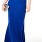 Vestido de festa longo com alças finas B Darlin feminino, azul, tamanho 11-12