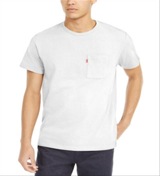 Camiseta Levi's Masculina Heavyweight Pocket Branca Tamanho XX-G