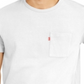 Camiseta Levi's Masculina Heavyweight Pocket Branca Tamanho XX-G