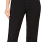 Calça jeans feminina Charter Club preta tamanho 4 pequena