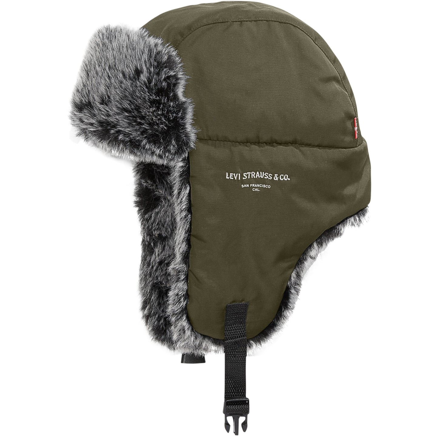 Boné Levi's Nylon Trapper Masculino Verde Oliva Tamanho P/M
