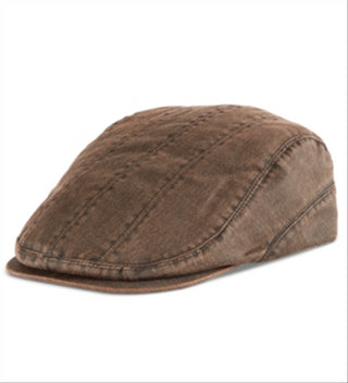 Levi's Men's Pieced Flat Top Cap Brown Size L/XL