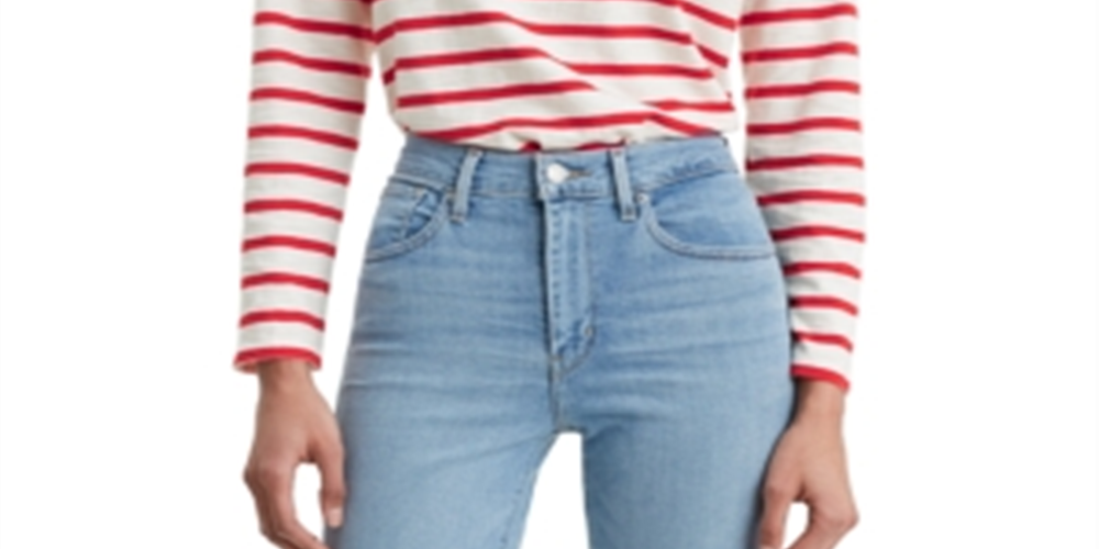 Camiseta Levi's Cora Sailor Valley View Cloud Dancer Feminina Branca Tamanho Médio