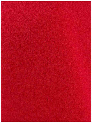 Macacão Ralph Lauren Feminino de Veludo em Jersey com Um Ombro Vermelho Tamanho 6