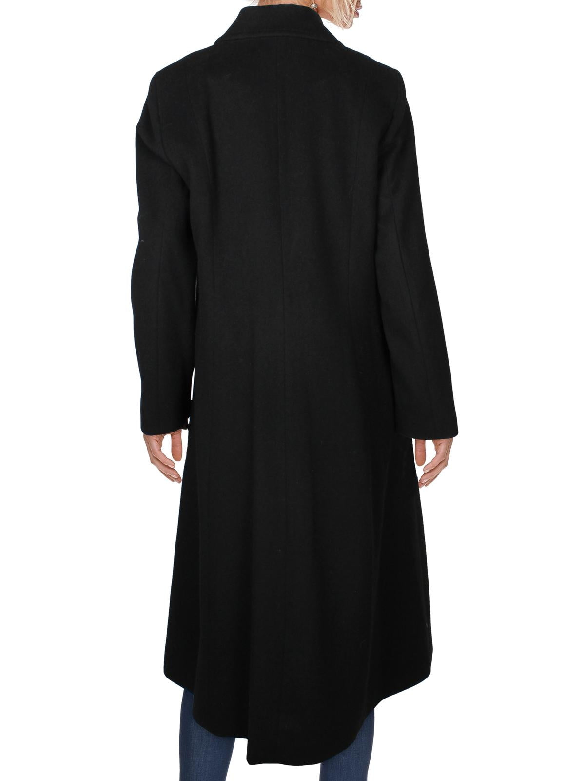 Forecaster of Boston Jaqueta de inverno feminina Walker com botões, preta, tamanho 4