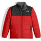 Jaqueta reversível Mount Chimborazo para meninos da The North Face, vermelha, tamanho XL