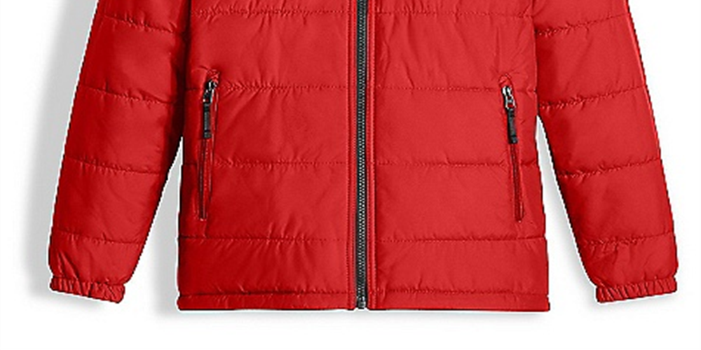 Jaqueta reversível Mount Chimborazo para meninos da The North Face, vermelha, tamanho XL
