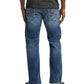 Calça jeans masculina Zac Straight e jeans da Silver Jeans Co., azul, tamanho 38x30