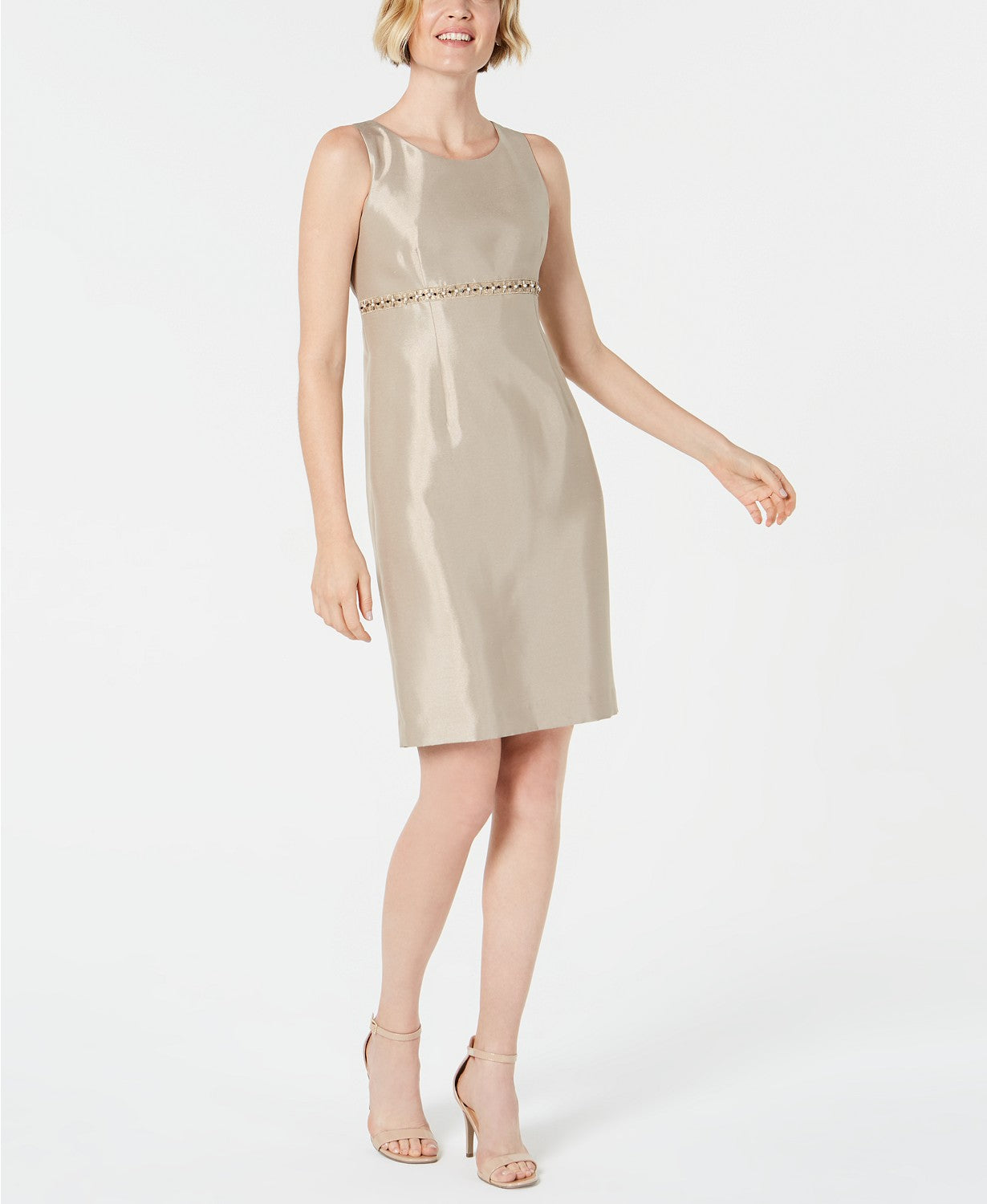 Vestido justo feminino Kasper marrom tamanho 14