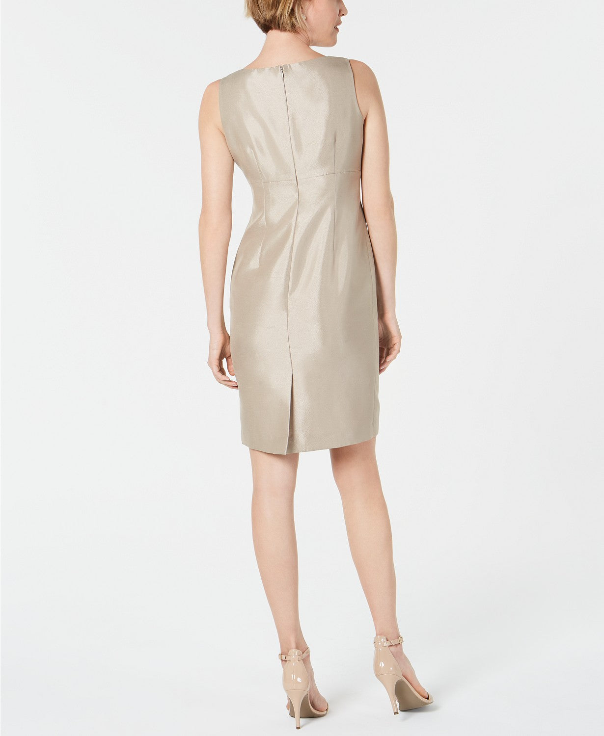 Vestido justo feminino Kasper marrom tamanho 14