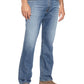 Calça jeans masculina Lucky Brand Relaxed Straight Fit Azul Tamanho 34