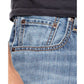 Calça jeans masculina Lucky Brand Relaxed Straight Fit Azul Tamanho 34