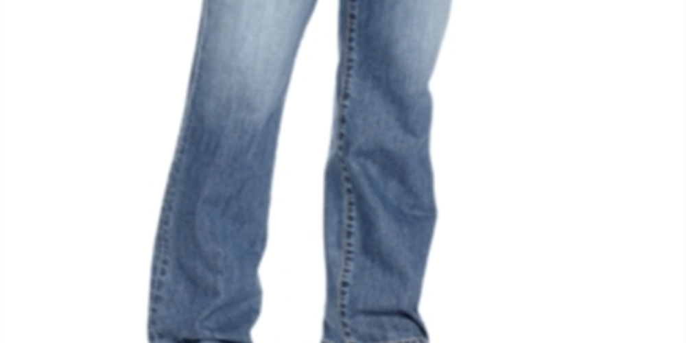 Calça jeans masculina Lucky Brand Relaxed Straight Fit Azul Tamanho 34