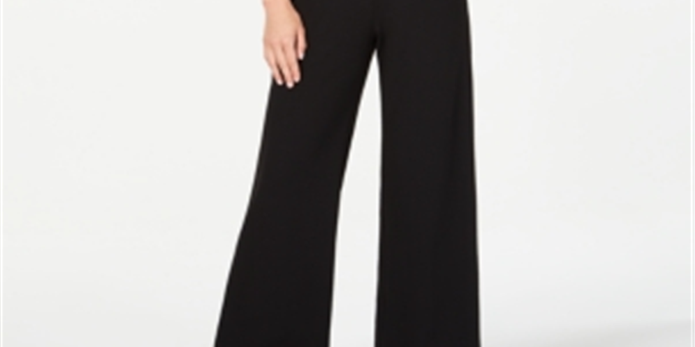 Macacão Calvin Klein Feminino Ombro a Ombro Preto Tamanho 12