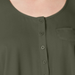 Blusa sem mangas feminina Style &amp; Co, top coquetel, verde, tamanho extragrande