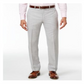 Calça social masculina Ralph Lauren Classic Fit Ultraflex Total Comfort em lã cinza, tamanho 42x30