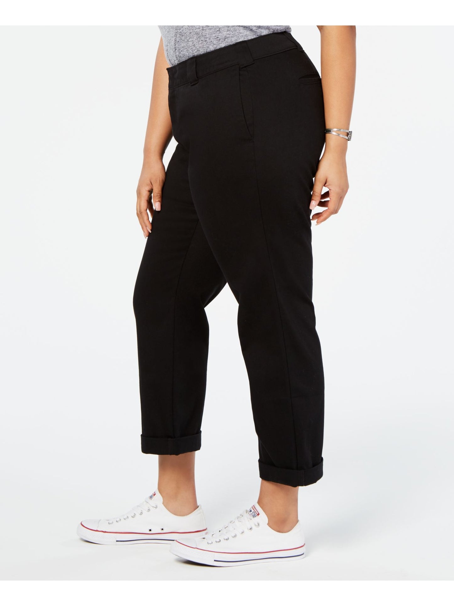 Calça Dickies Feminina Preta Tamanho 16