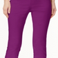 Calça skinny e curta Alfani feminina com controle de barriga, tamanho 0, pequena, fúcsia