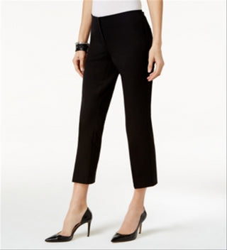 Calça Cropped Feminina Alfani Preta Tamanho 0 Petite