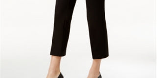 Calça Cropped Feminina Alfani Preta Tamanho 0 Petite