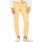 Calça curta feminina Charter Club Chelsea Twill Tummy Control, amarela, tamanho 6