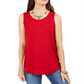 Regata feminina estilo swing fit vermelha tamanho pequeno