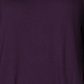 JM Collection Túnica Feminina Plus Size Roxa Ombro Frio Manga 3/4 Tamanho Grande
