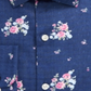 Camisa elástica masculina com estampa floral Bar III, azul, tamanho G