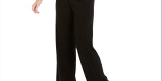 Macacão feminino NY Collection com manga bufante, preto, tamanho pequeno XS