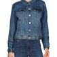 Jaqueta jeans feminina Maison Jules azul tamanho grande