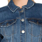 Jaqueta jeans feminina Maison Jules azul tamanho grande