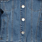 Jaqueta jeans feminina Maison Jules azul tamanho grande