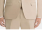 Lauren Ralph Lauren UltraFlex Classic-Fit Cotton Sport Coat Masculino Bege Marrom Tamanho 42 CURTO