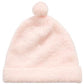 Chapéu de pele sintética First Impressions para bebê menina rosa tamanho 0-6 meses