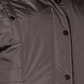 Madden Girl Parka feminina de pele sintética com bolsos, capuz e zíper, casaco de inverno cinza, tamanho 1X