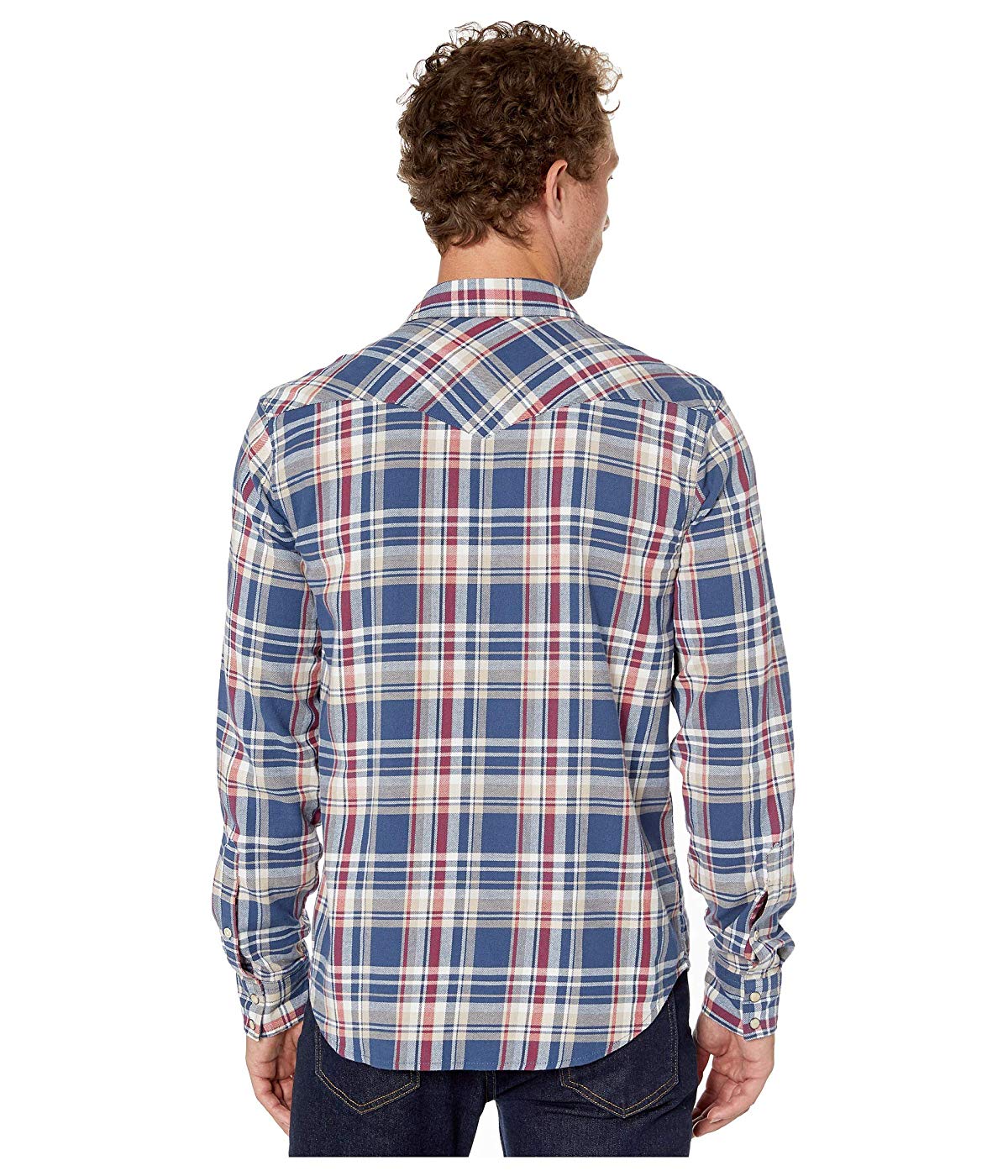 Camisa masculina Lucky Brand Alameda Western média