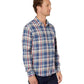 Camisa masculina Lucky Brand Alameda Western média