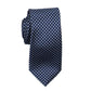 Gravata profissional empresarial Morgan Neat masculina Perry Ellis, azul, tamanho regular