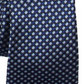 Gravata profissional empresarial Morgan Neat masculina Perry Ellis, azul, tamanho regular