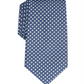 Gravata profissional empresarial Morgan Neat masculina Perry Ellis, azul, tamanho regular