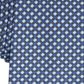 Gravata profissional empresarial Morgan Neat masculina Perry Ellis, azul, tamanho regular