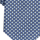 Gravata profissional empresarial Morgan Neat masculina Perry Ellis, azul, tamanho regular