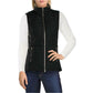 Colete acolchoado de inverno feminino Calvin Klein, preto, tamanho X-S